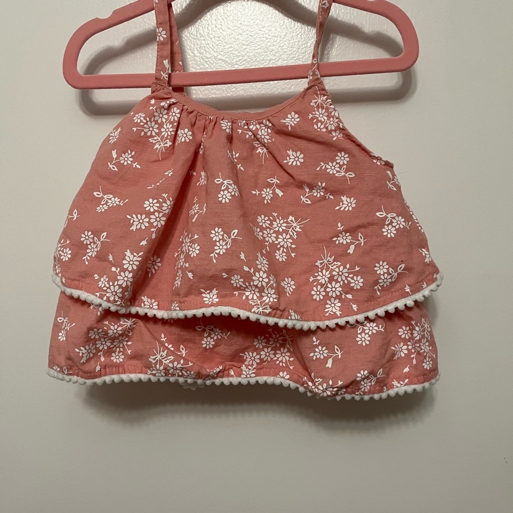Floral crop top